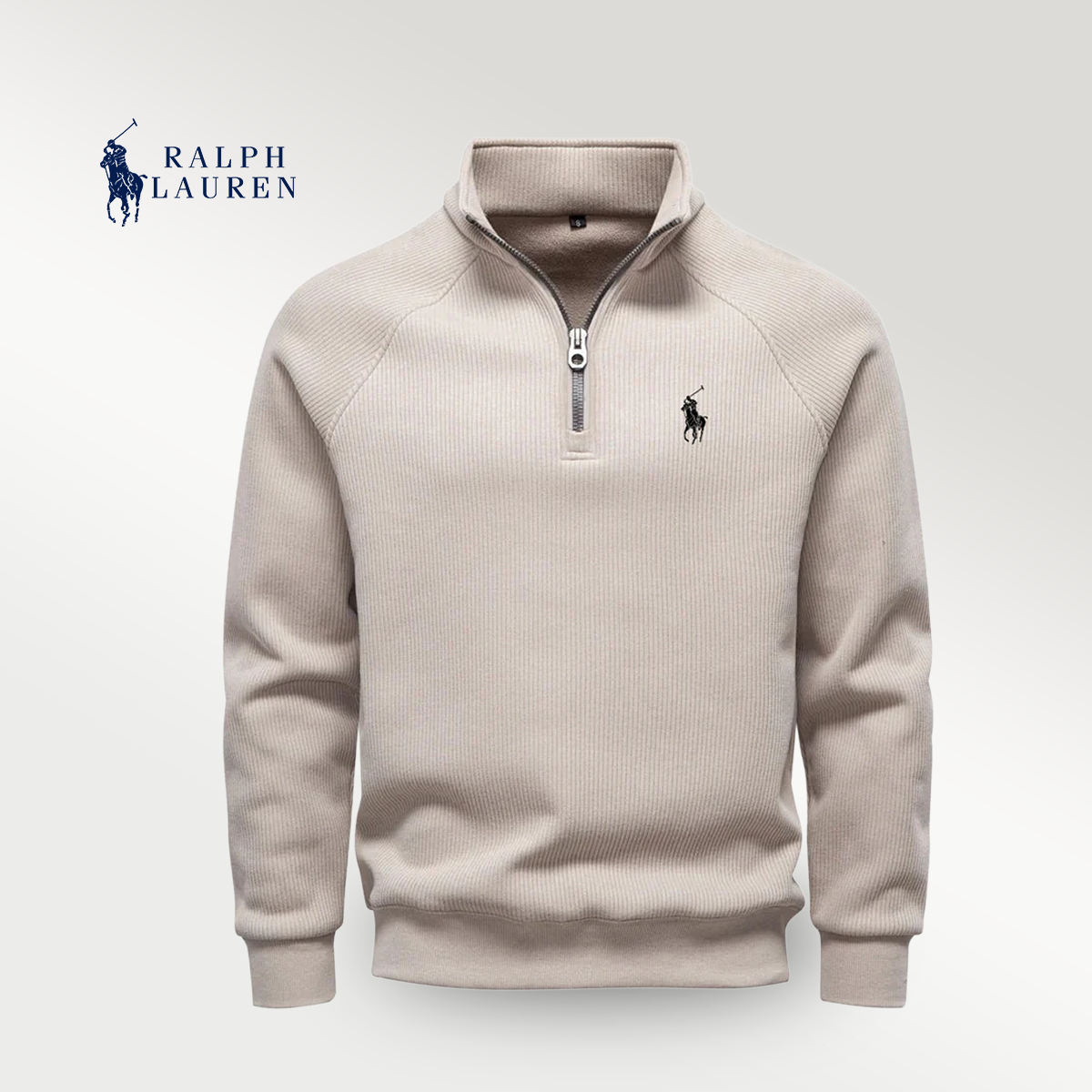 Premium Thermal Cotton Zip Sweater