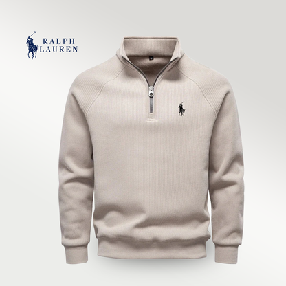 Premium Thermal Cotton Zip Sweater