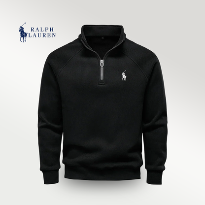 Premium Thermal Cotton Zip Sweater